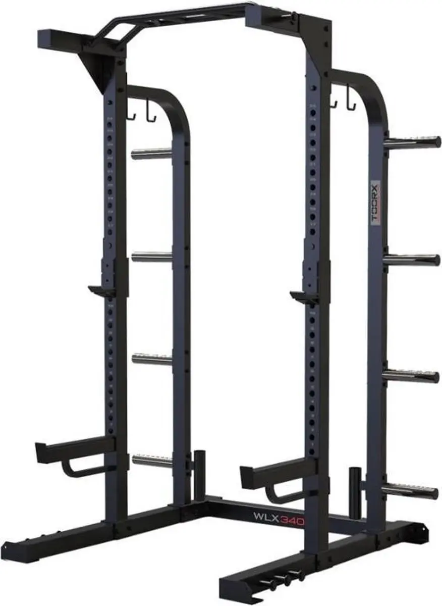 Toorx WLX-3400 Half Rack - 300 kg Matzwart