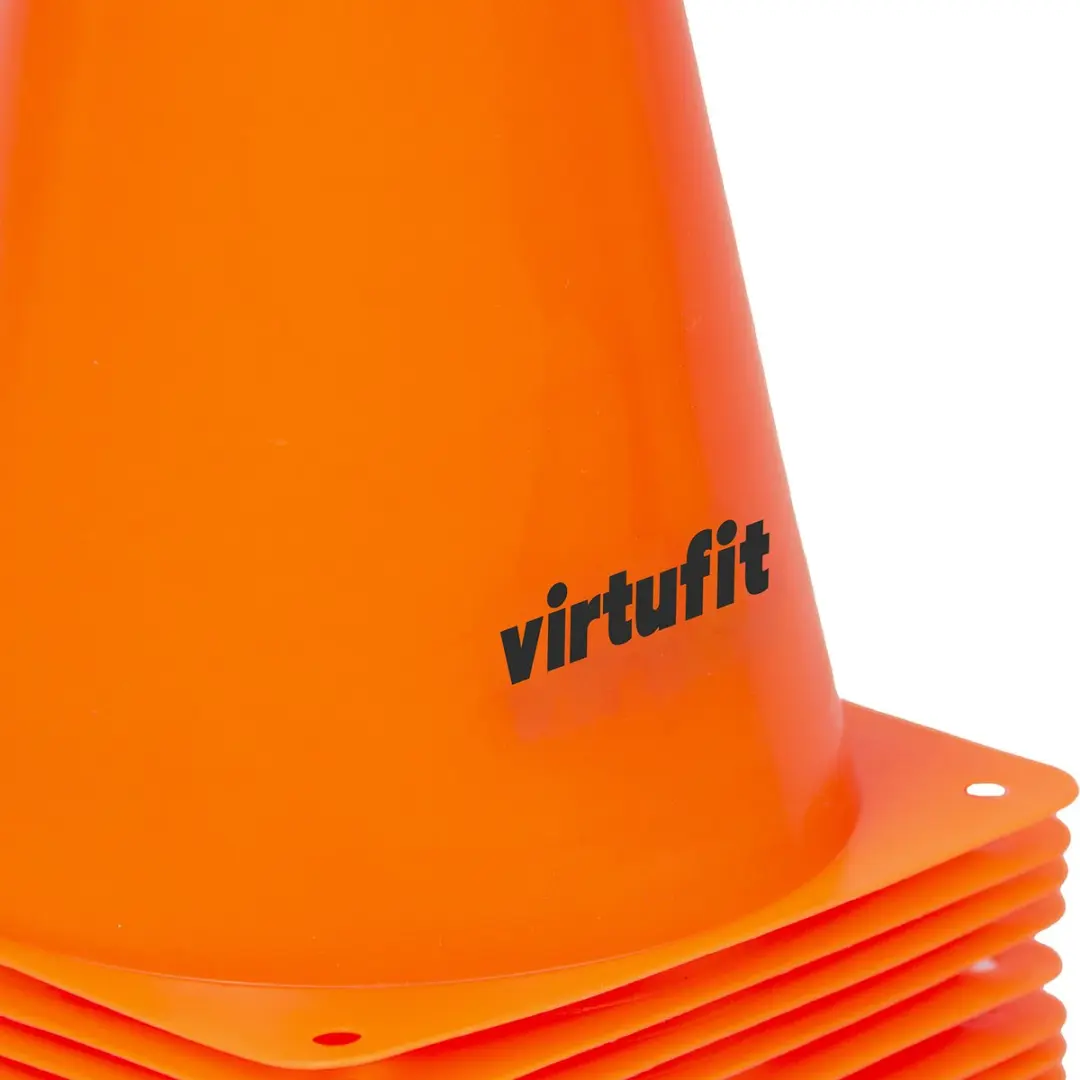 VirtuFit Pionnen Set 23cm - 12 Stuks - Oranje