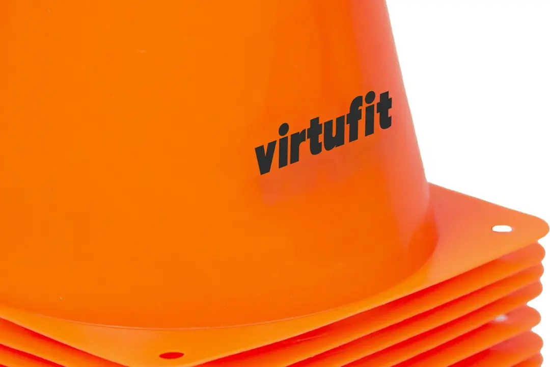VirtuFit Pionnen Set 23cm - 12 Stuks - Oranje
