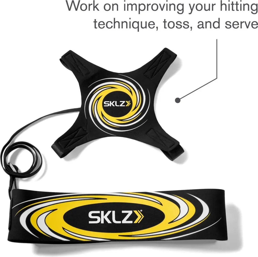 Sklz Hit-N-Serve Volleybal Opslagtrainer - Zwart/Geel