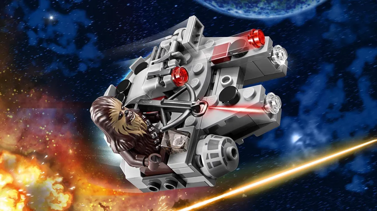 LEGO Star Wars Millennium Falcon Microfighter 75193 - 92 Stukken - afbeelding 3 van 6