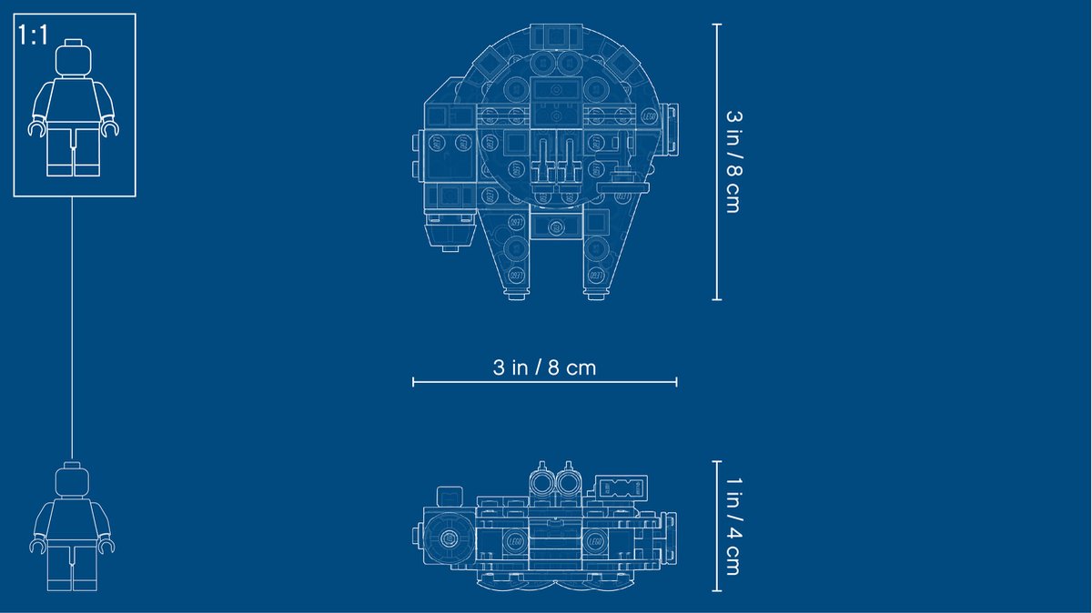 LEGO Star Wars Millennium Falcon Microfighter - 75193