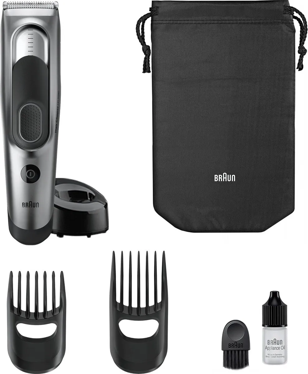 Braun HC5050 Opzetkam 3-24mm - 81429117 - Zwart/Zilver
