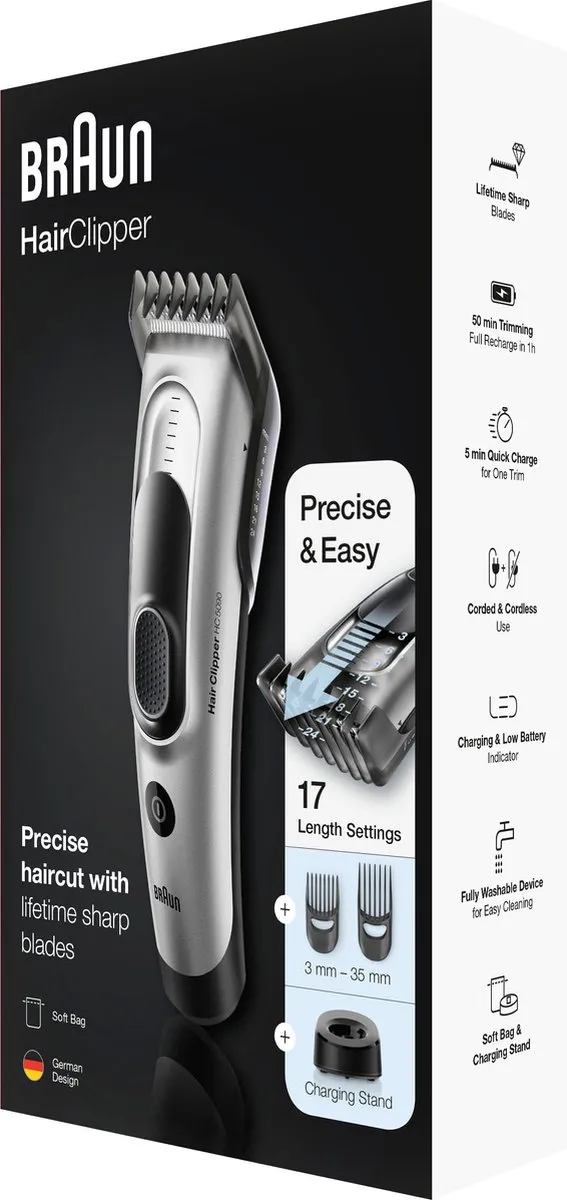 Braun HC5050 Opzetkam 3-24mm