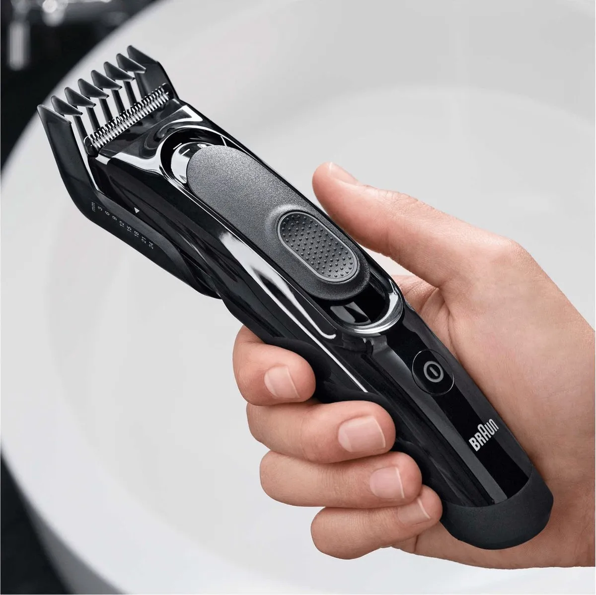 Braun HC5050 Opzetkam 3-24mm - 81429117 - Zwart/Zilver