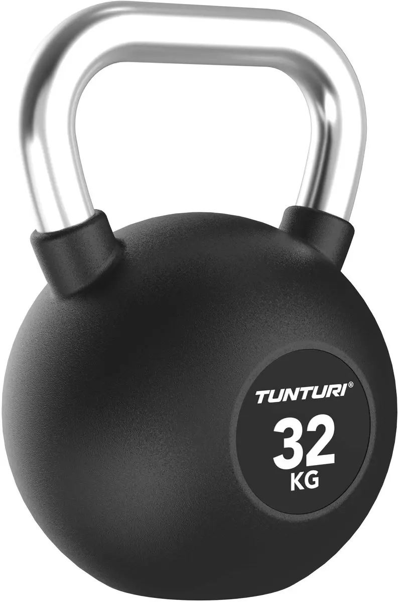 Tunturi Platinum Rubber Kettlebell 32kg