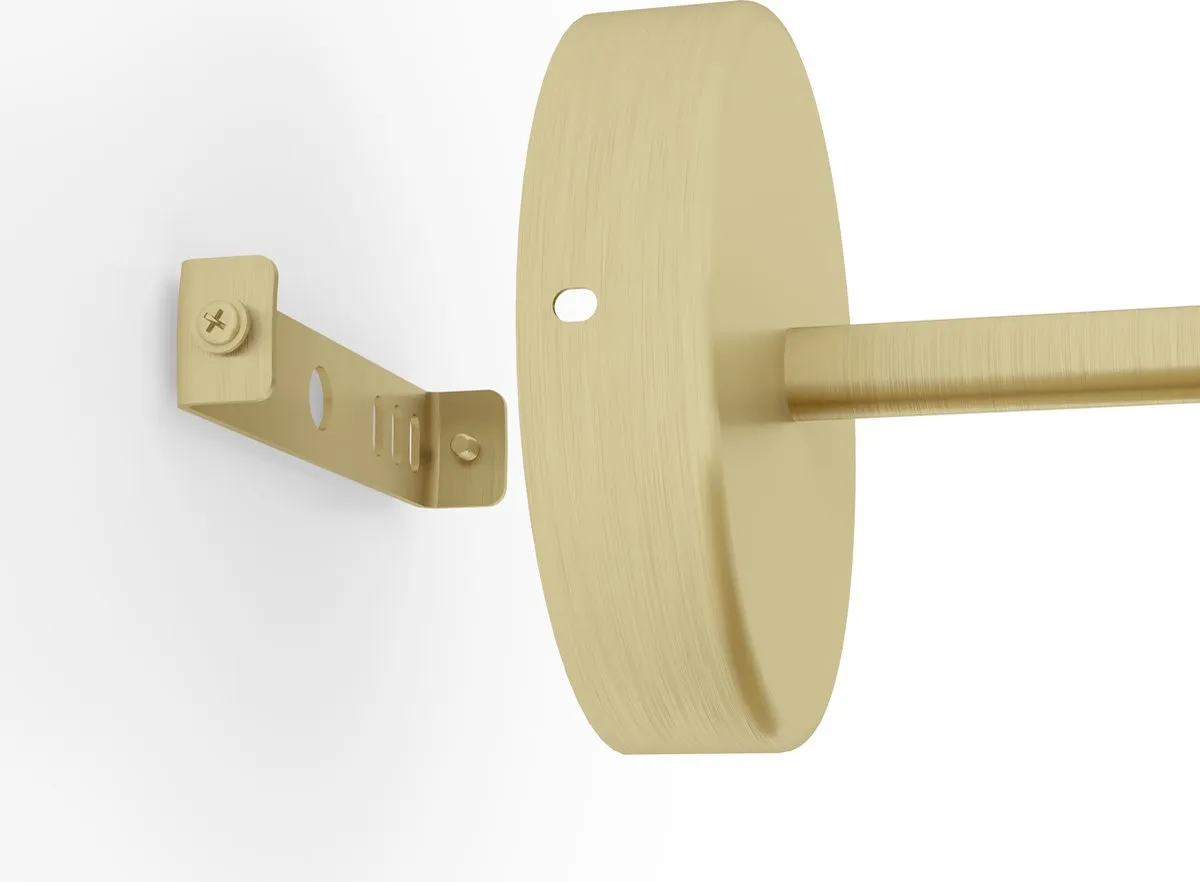 Eglo Escandell Wandlamp E27 - 25cm - Goud - afbeelding 6 van 6