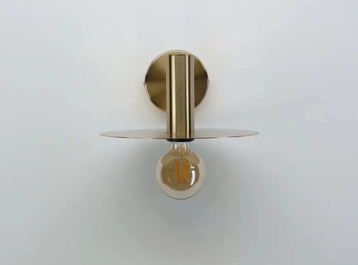 Eglo Escandell Wandlamp E27 - 25cm - Goud