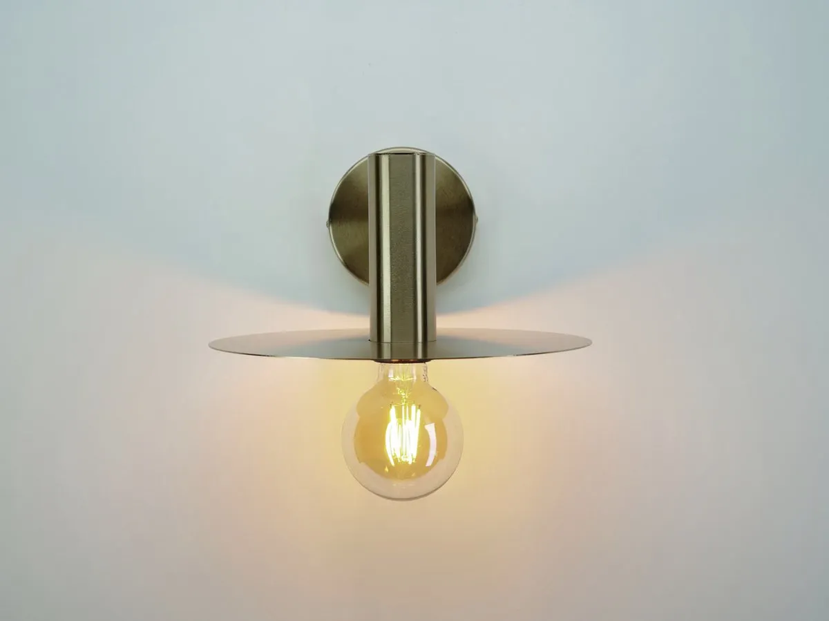 Eglo Escandell Wandlamp E27 - 25cm - Goud