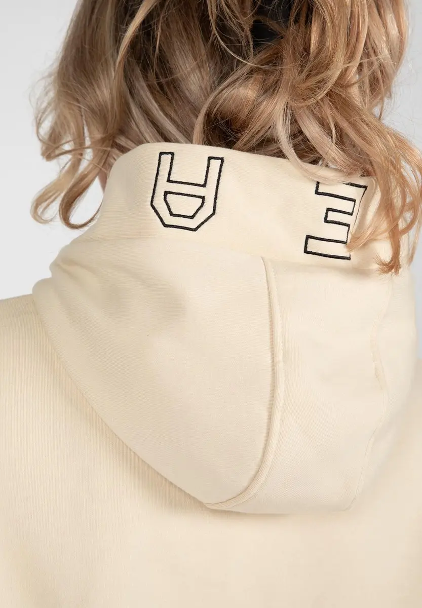 Gorilla Wear Tracey Cropped Hoodie - Beige XL
