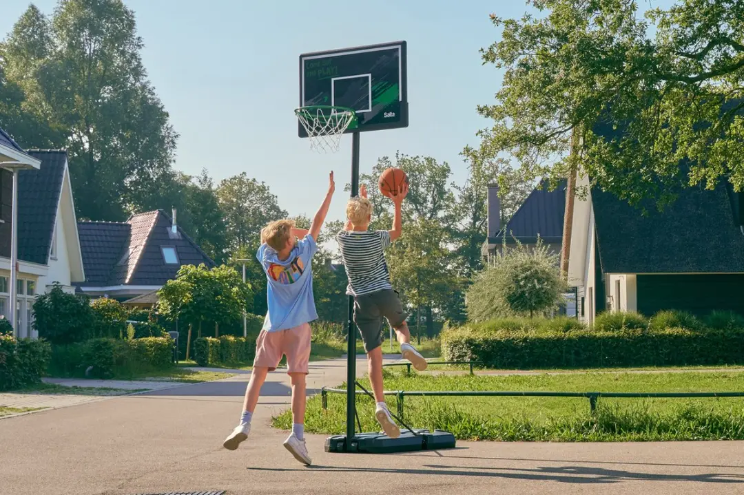 Salta Forward Basketbalpaal Verstelbaar 230-305cm Zwart