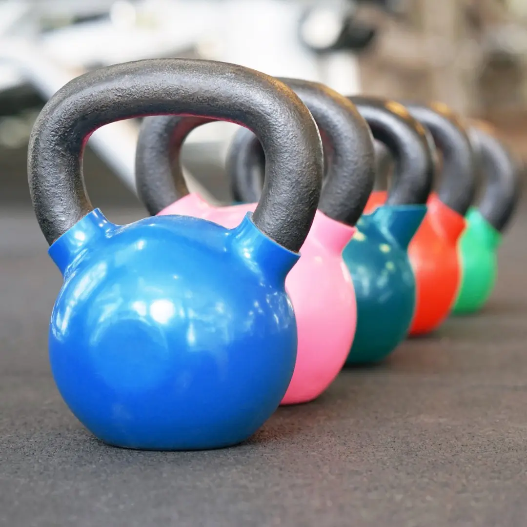 Toorx Kettlebell 8 kg - Gietijzer - Oranje