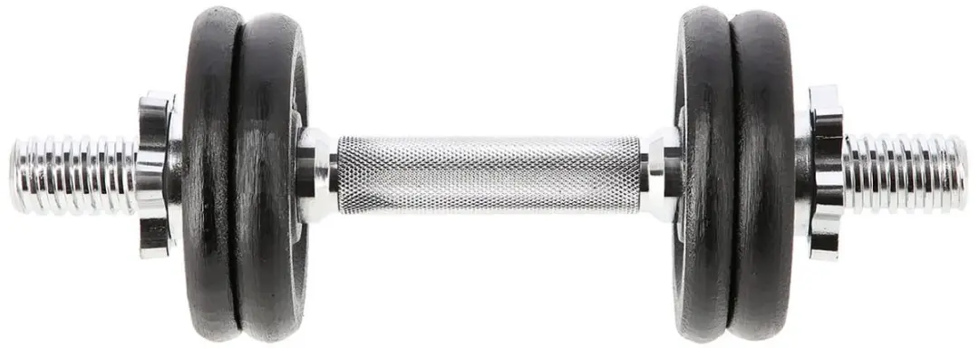 HMS SG01 Serie Gietijzeren Halter 7kg - Zwart