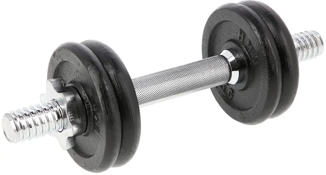 HMS SG01 Serie Gietijzeren Halter 7kg - Zwart