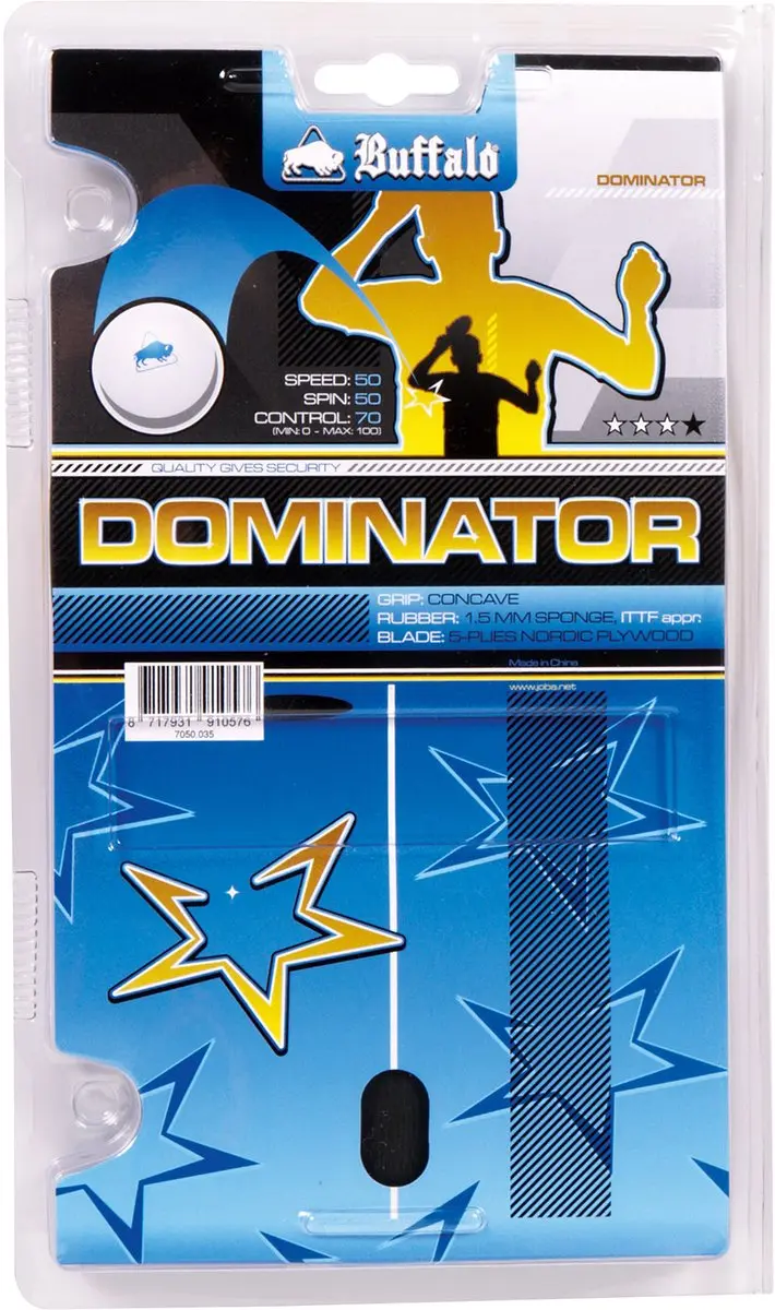 Buffalo Dominator Tafeltennisbat