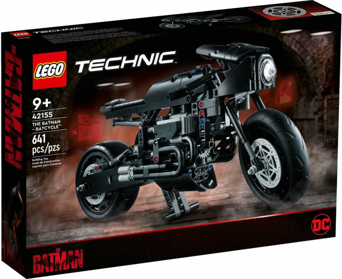 LEGO Technic The BATMAN- BATCYCLE Schaalmodel Motor Bouwkit - 42155