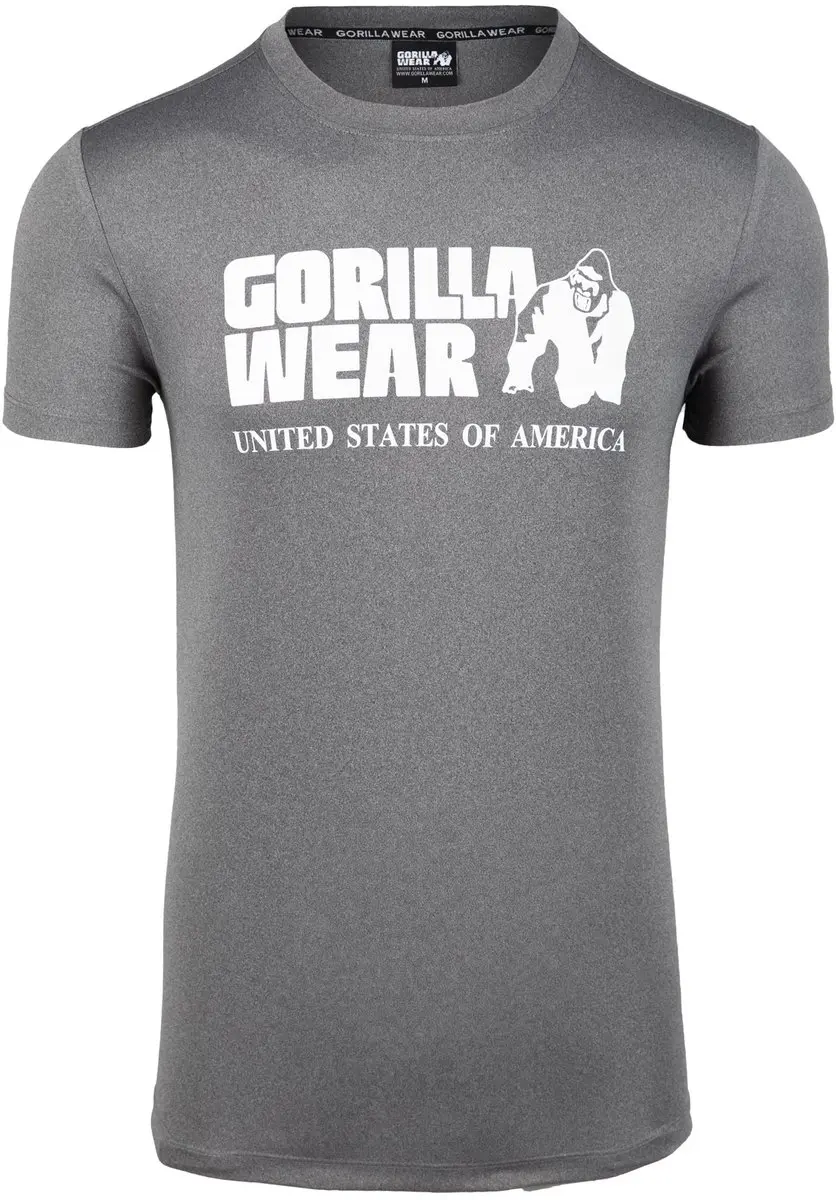 Gorilla Wear Classic Training T-shirt 3XL - Grijs Gemêleerd