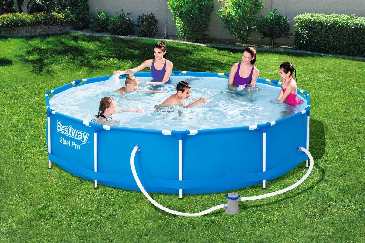 Bestway BW Sirocco Pro Max Zwembad 366x76cm - Blauw