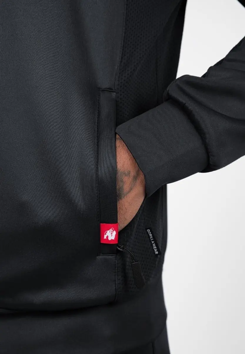 Gorilla Wear Tennessee Trainingsjas - Zwart L