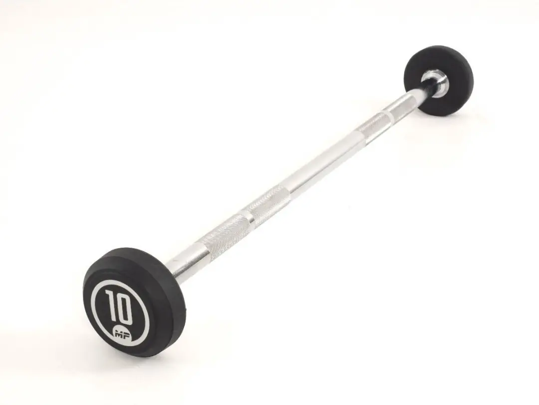 Muscle Power Halterstang Rubber 10 kg