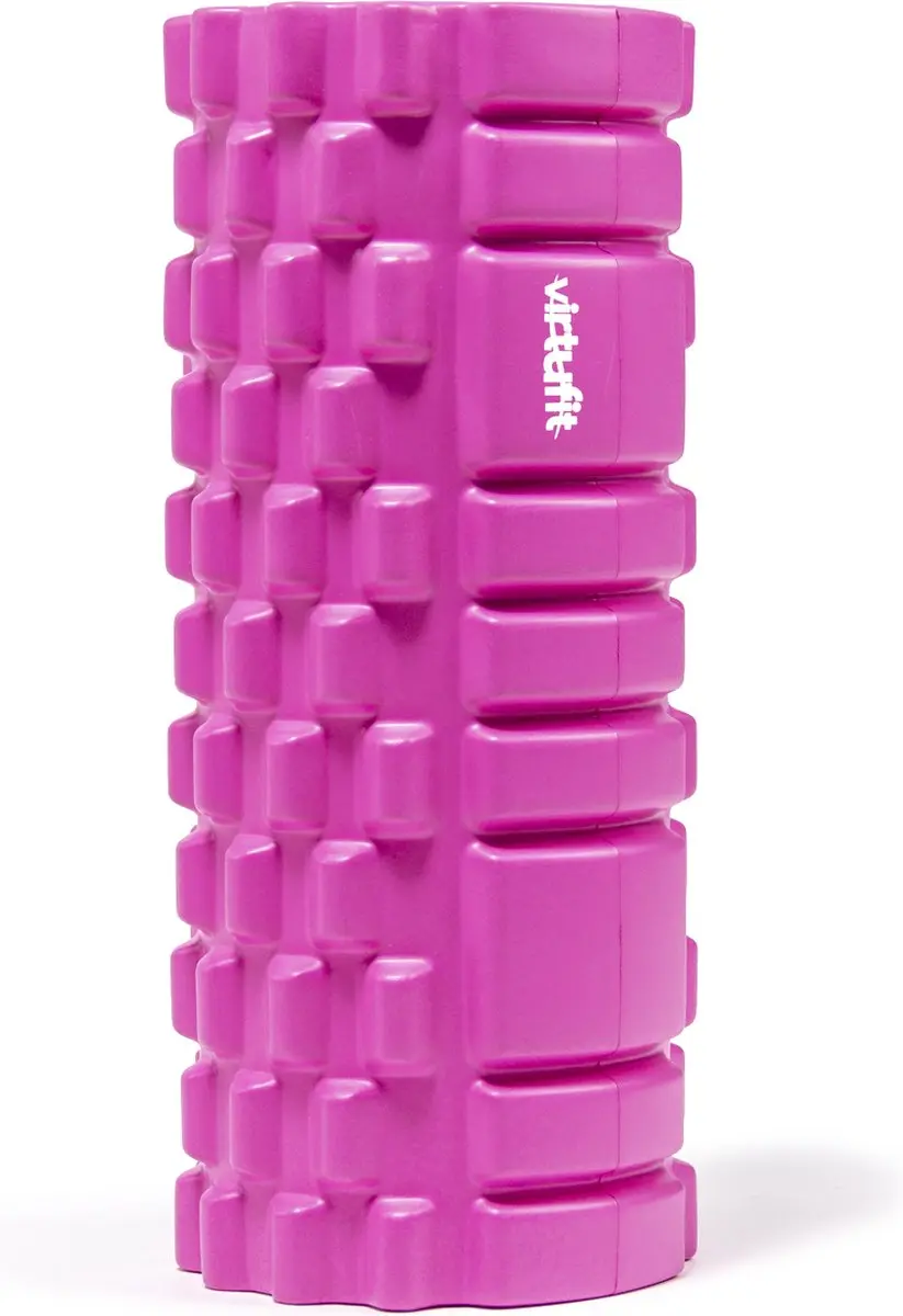 Virtufit Grid Massageroller 33cm - Roze