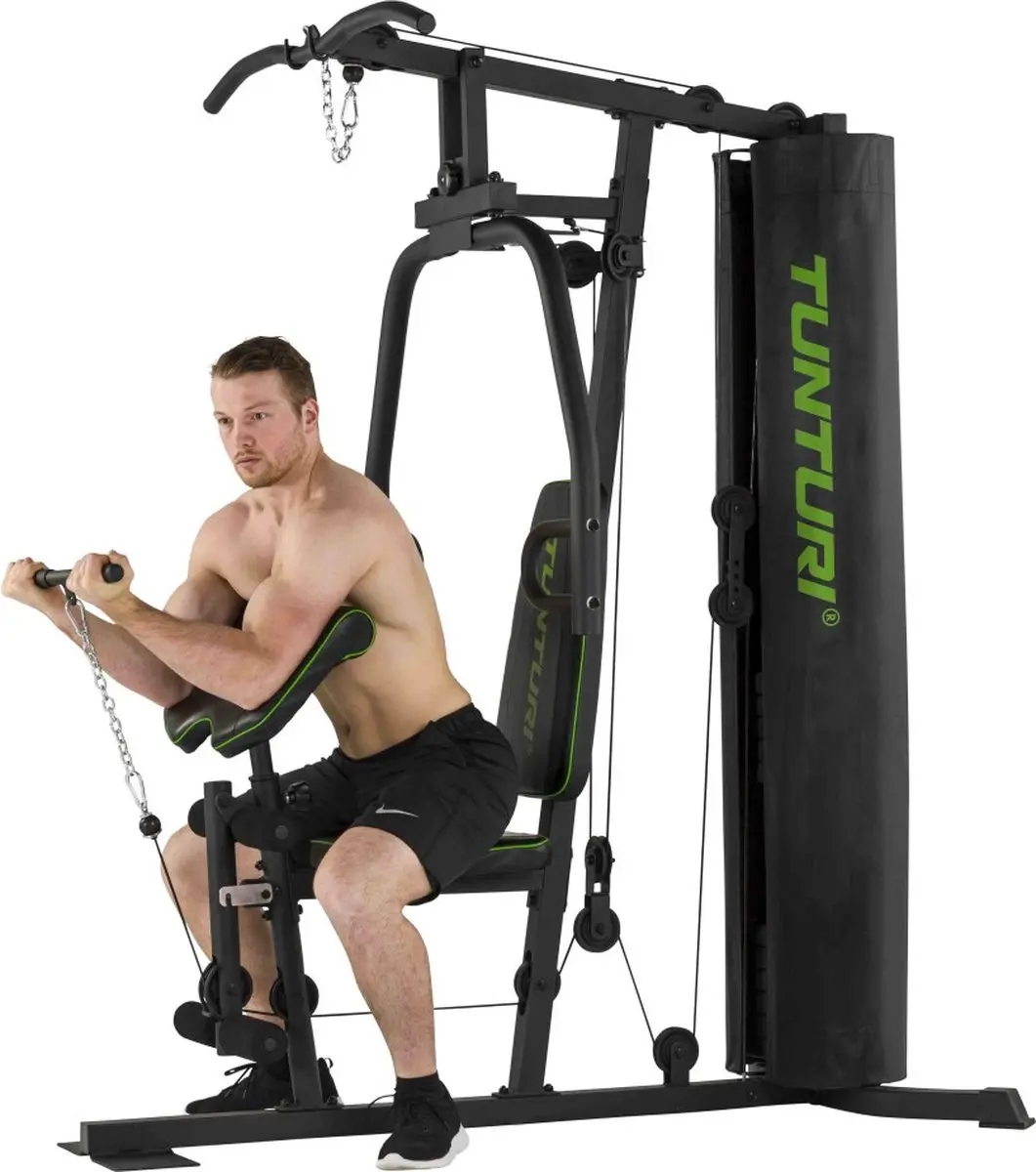 Tunturi HG20 Krachtstation - 60kg - Zwart