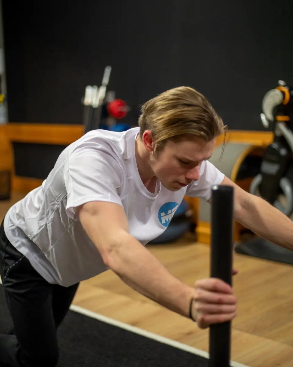 Muscle Power Powersled Pro - Zwart