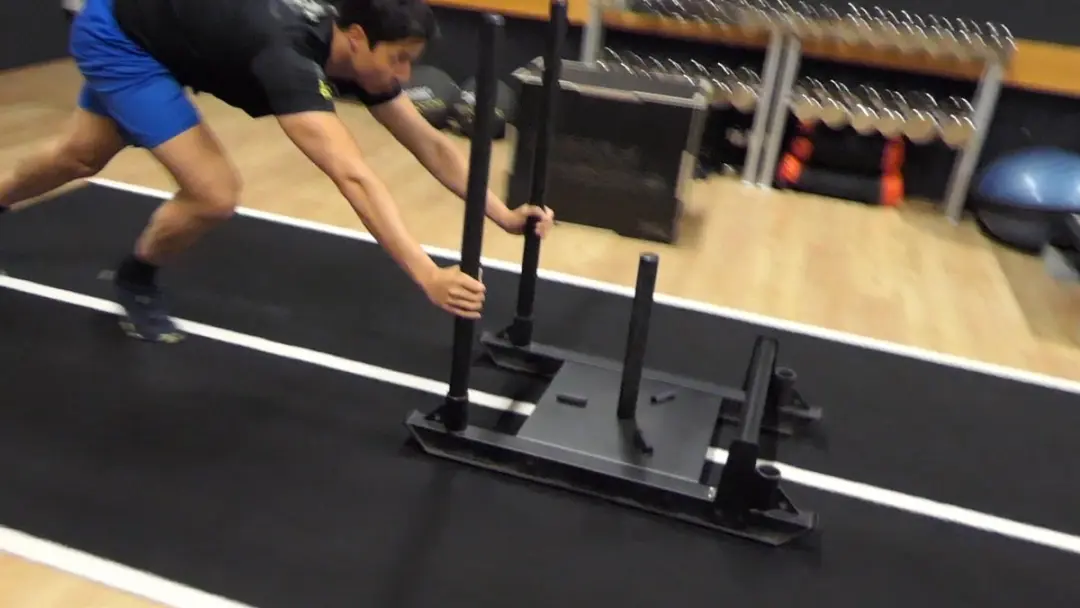 Muscle Power Powersled Pro - Zwart