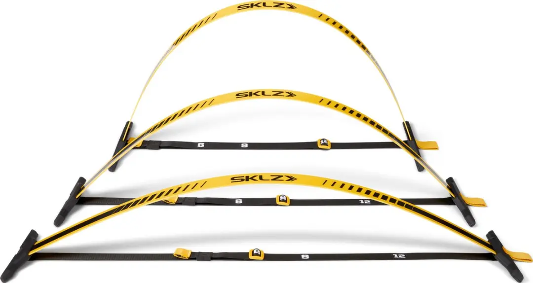 Sklz Speed Hurdles Elite Set - 3 Verstelbare Horden - Geel/Zwart - afbeelding 6 van 6