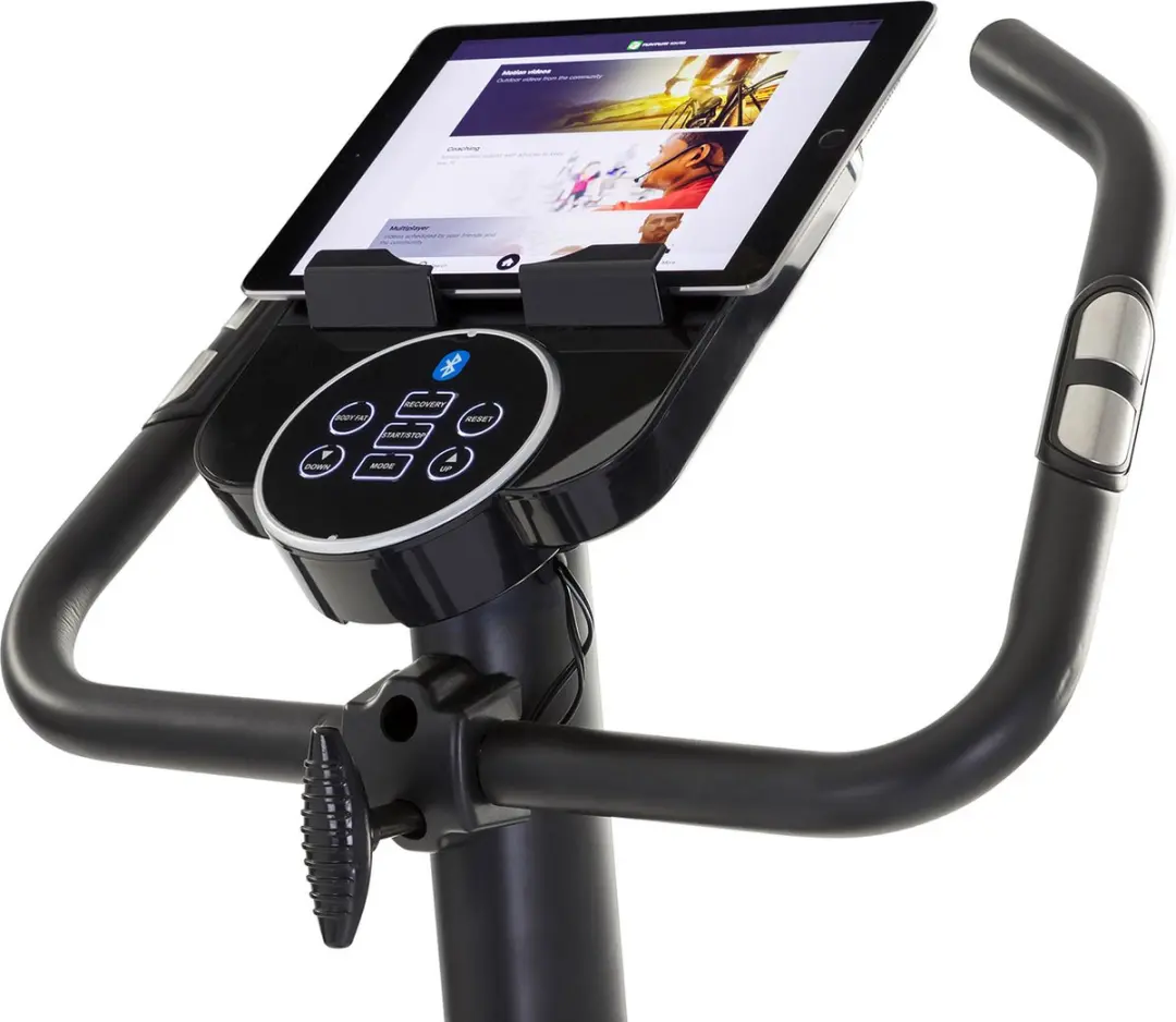 Tunturi FitCycle 70i Hometrainer - 32 Niveaus - 23 Programma's - Zwart/Zilver