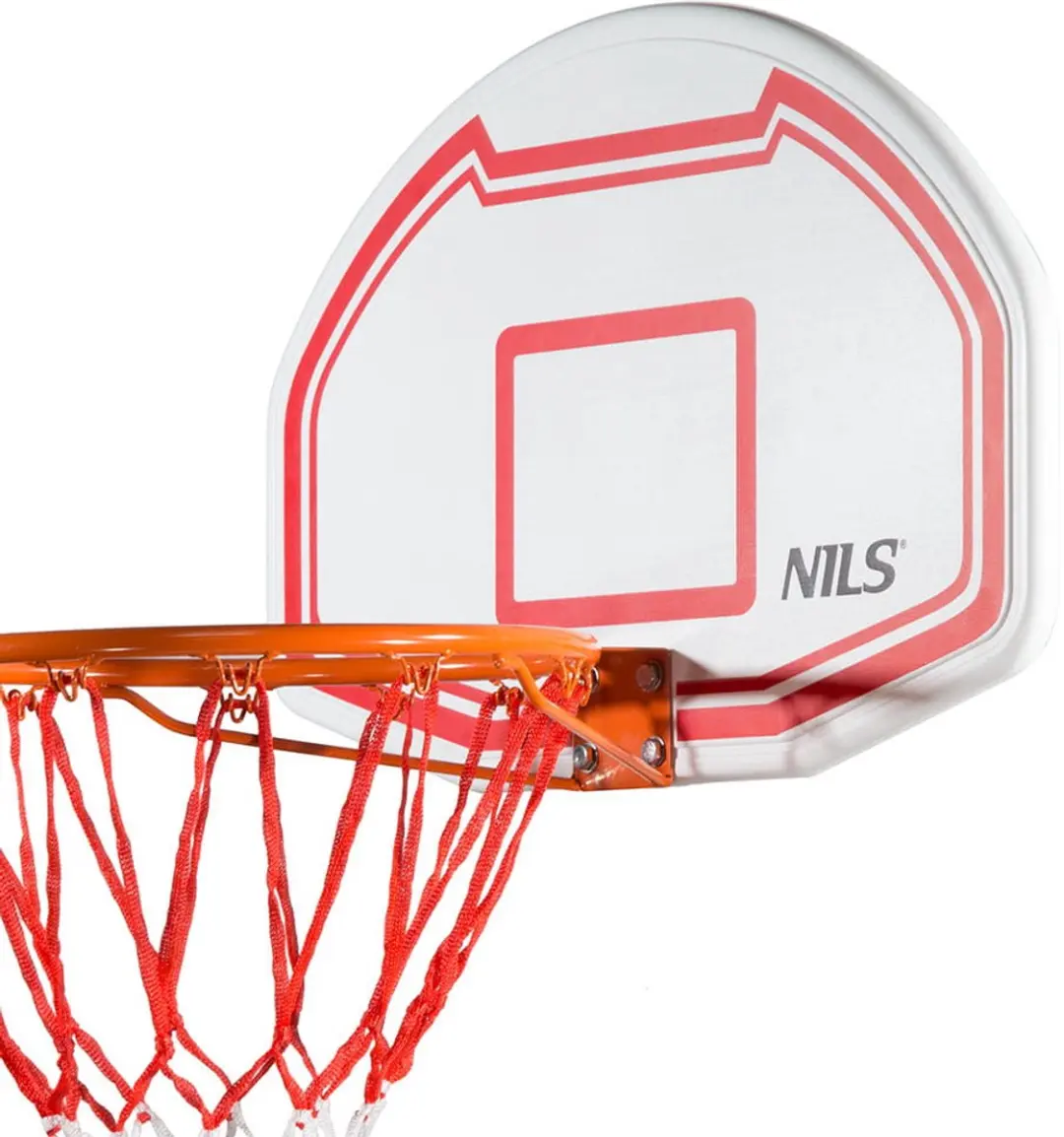 Nils TDK009 Basketbalbord - 71x45cm - Blauw/Rood/Wit