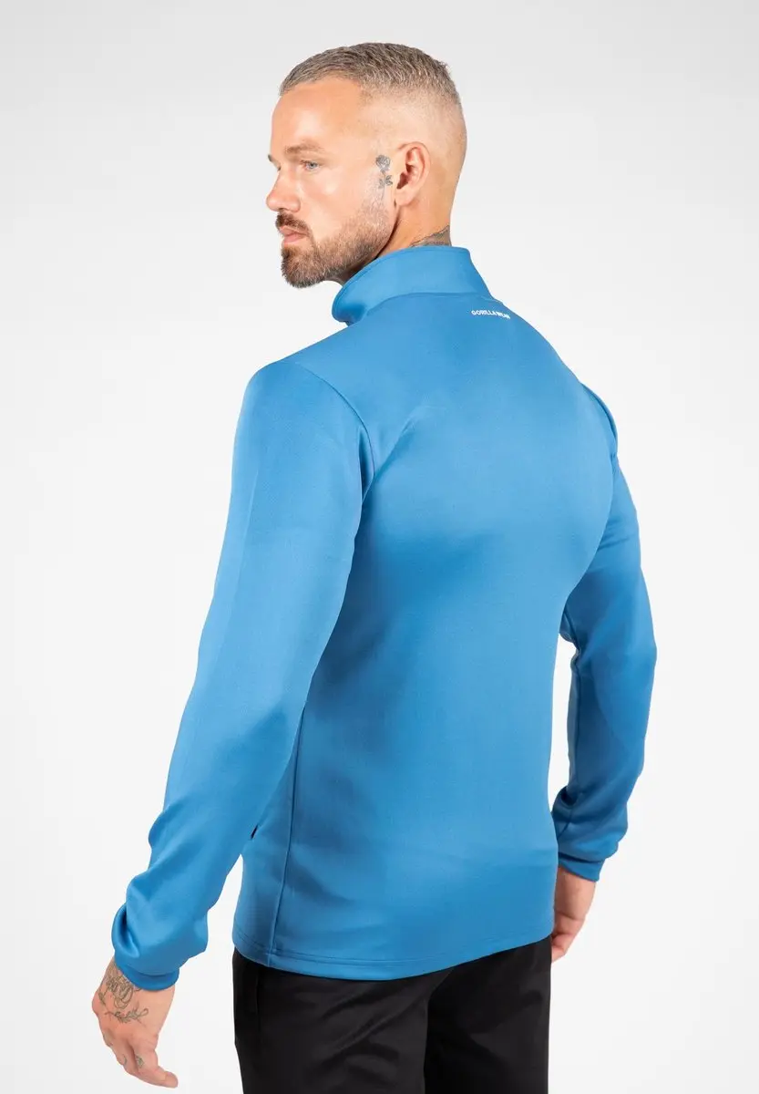 Gorilla Wear Vernon Trainingsjas - Blauw XL - afbeelding 6 van 6