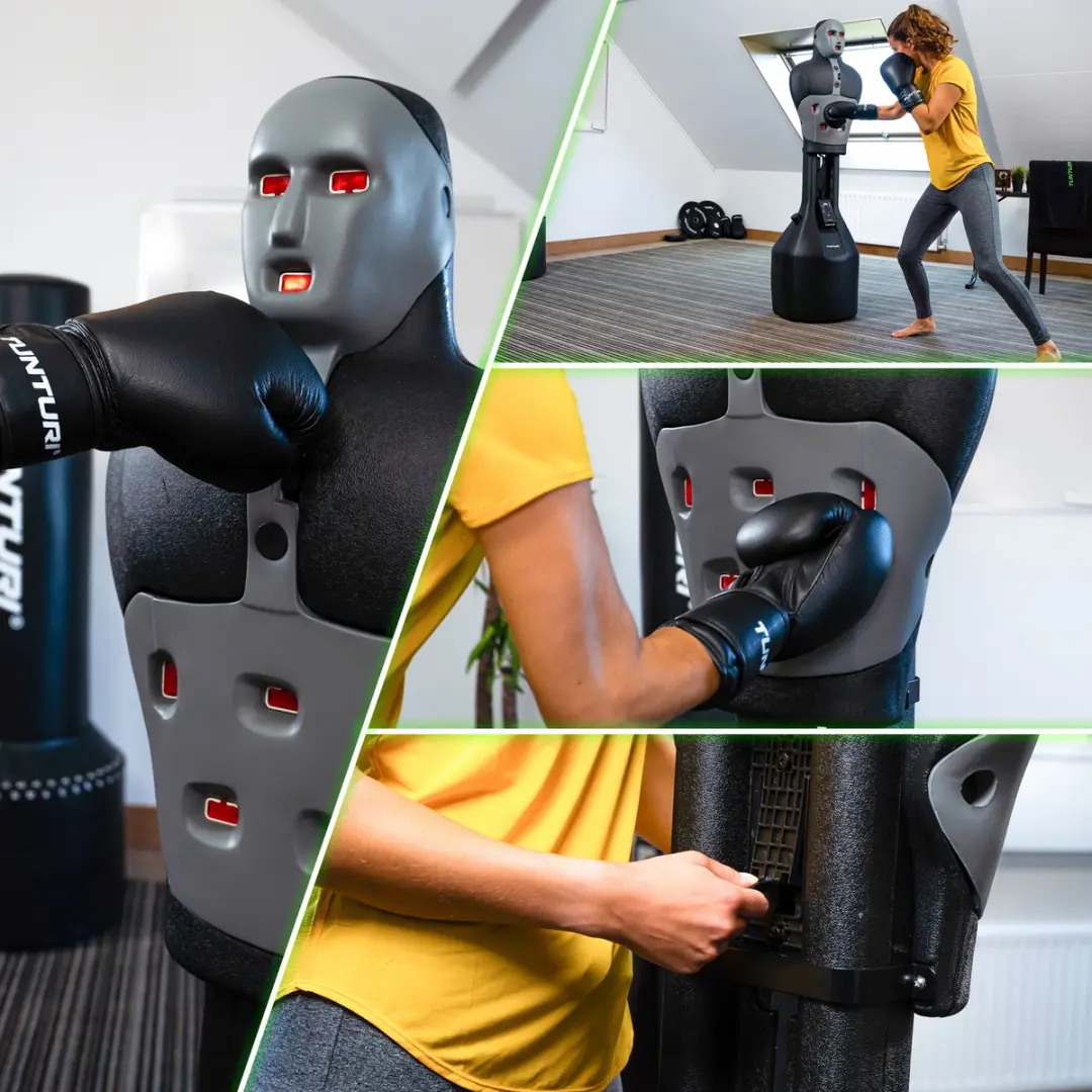 Tunturi Slam Man Reactietrainer - 3 Niveaus - In hoogte verstelbaar