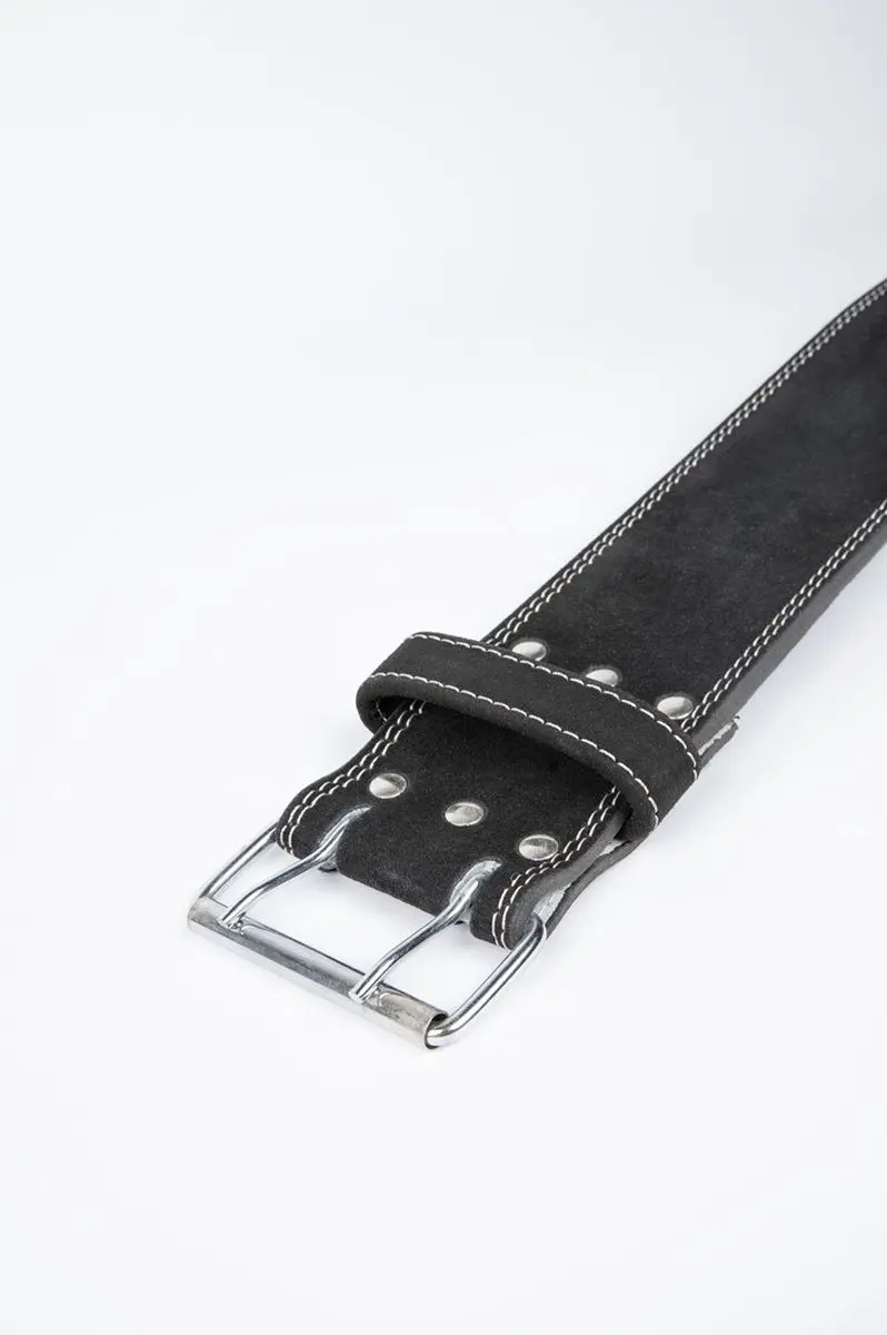 Gorilla Wear Leren Lifting Belt 4 Inch - Zwart - L/XL
