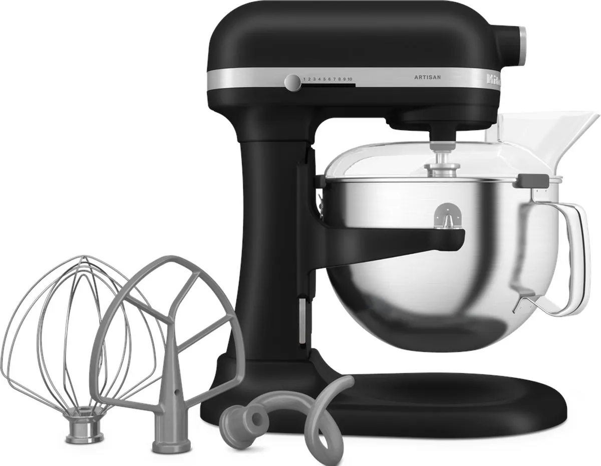 KitchenAid Artisan Keukenmachine 375W - 11 snelheden - 5,6L - Matzwart