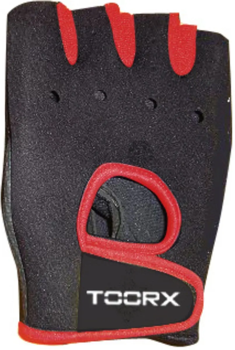 Toorx Fitnesshandschoenen Leer Rood L