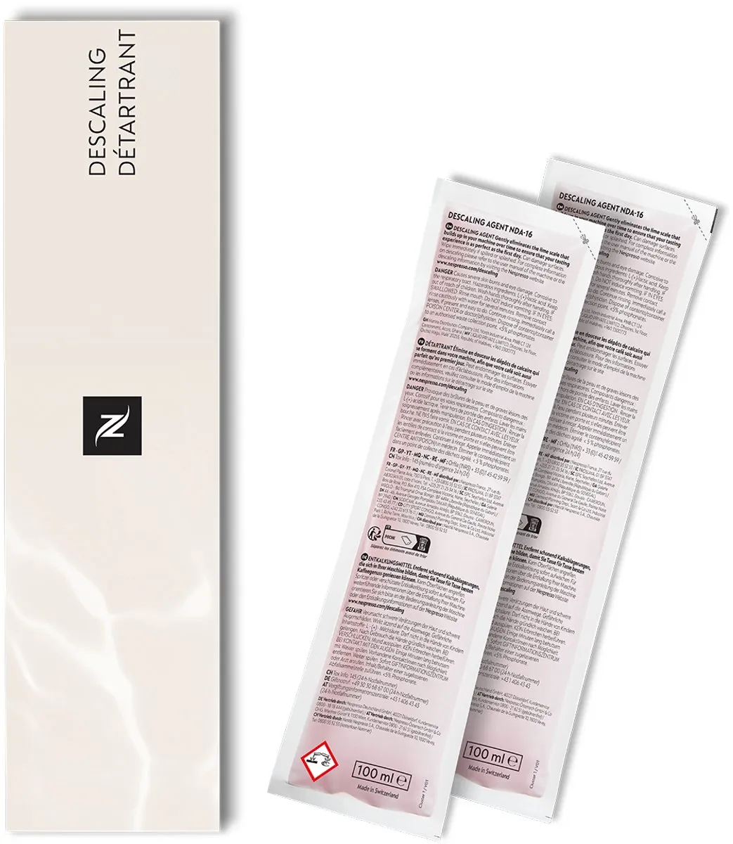 Nespresso Ontkalkingsset 4 Stuks