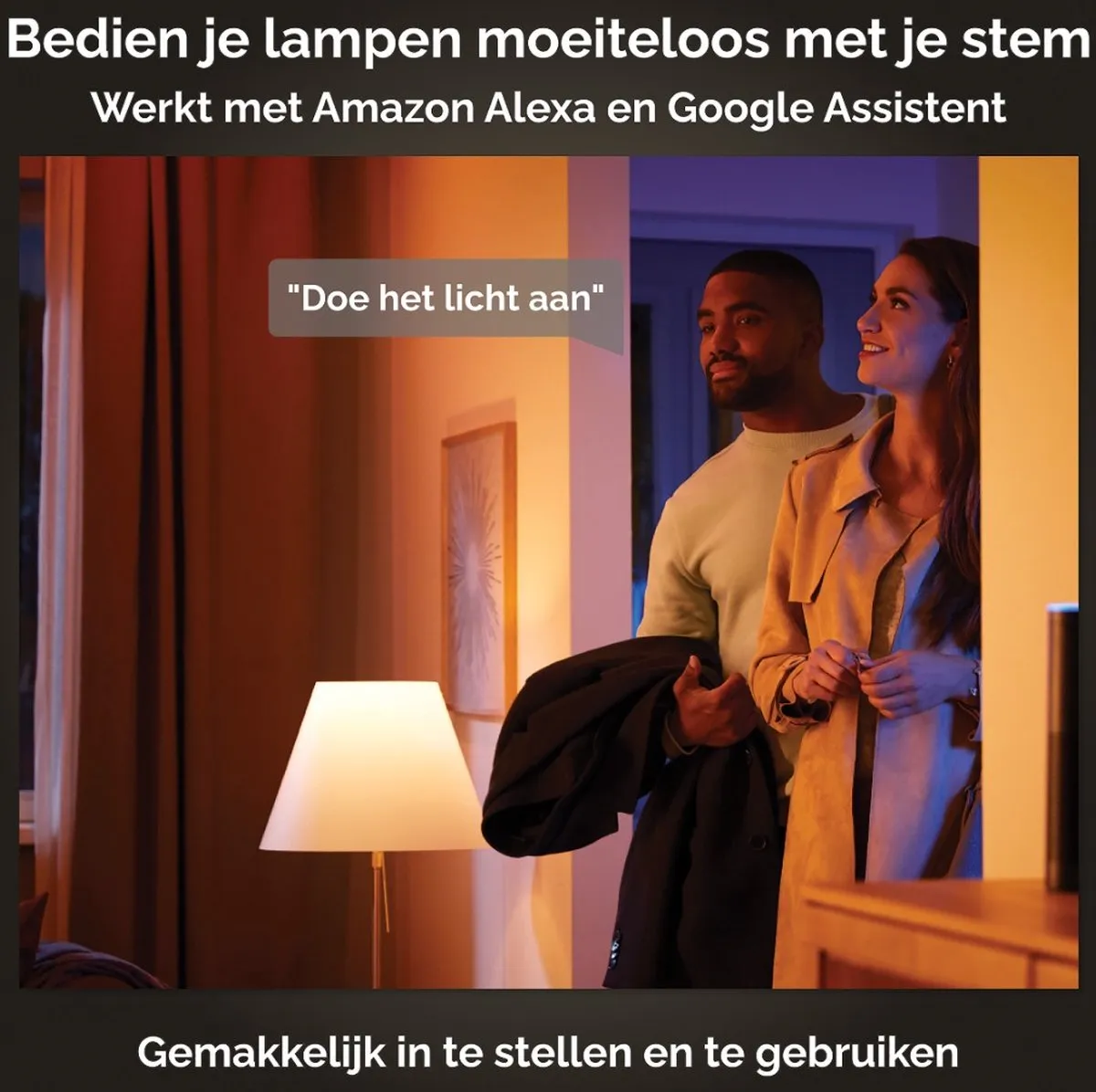 Philips Hue Starterspakket GU5.3 - 4 MR16 Spotjes 12V - Incl. Bridge & Dimmer Switch