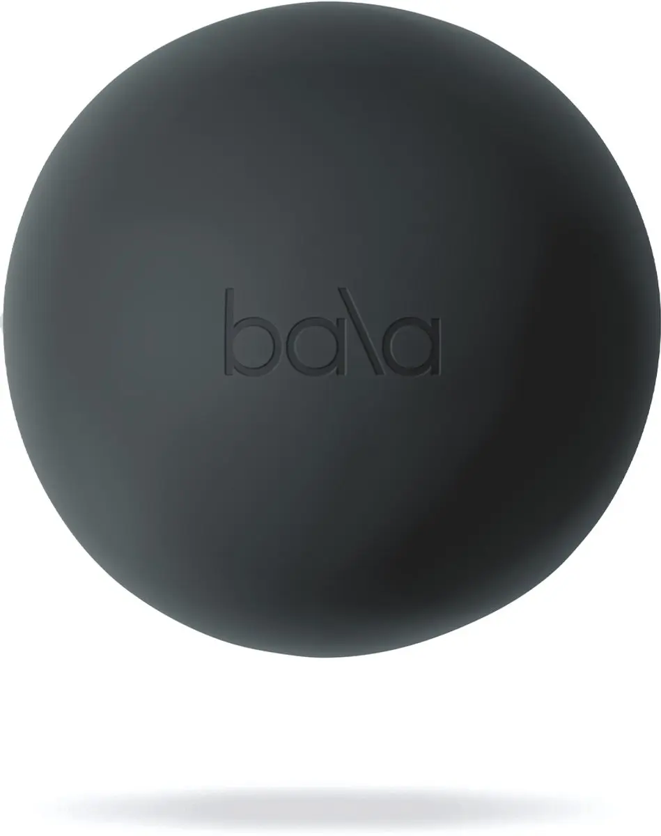 Bala Pilates Bal Fitness Charcoal - met Mini Pomp