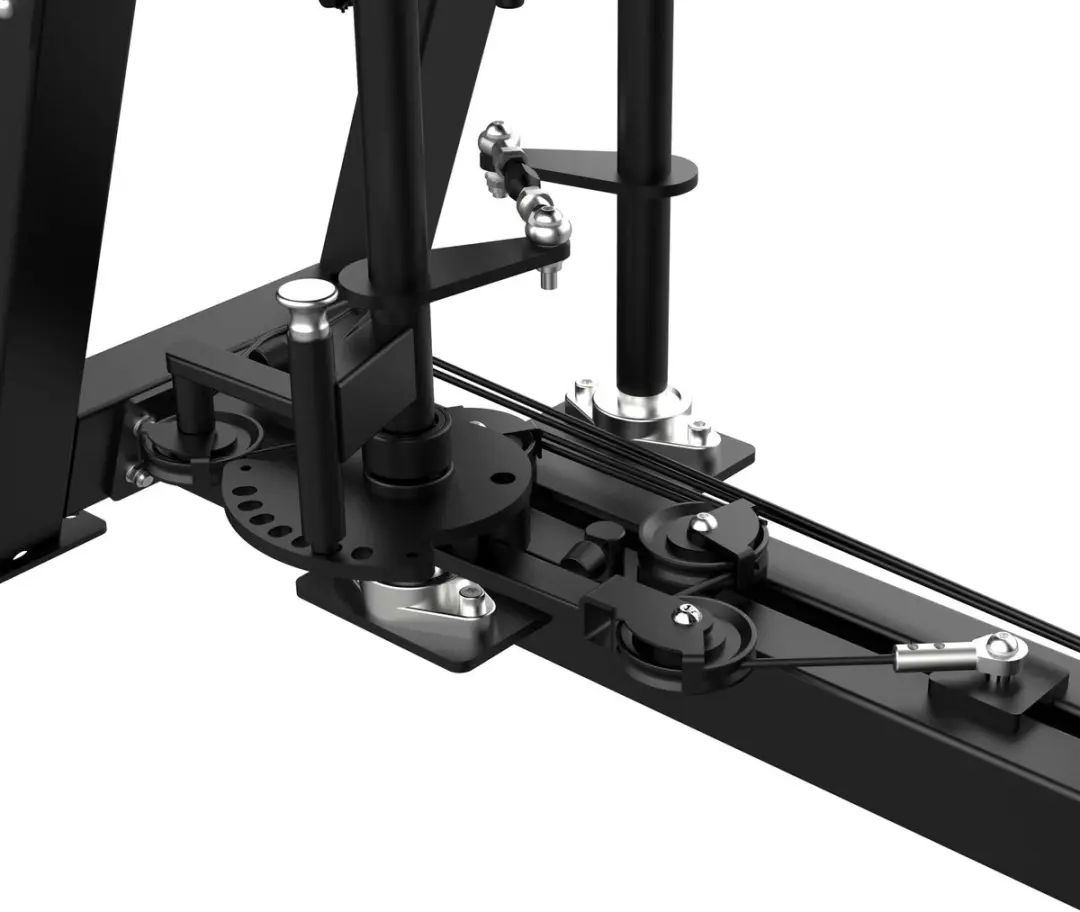 Tunturi Platinum Dual Abducter/Adductor Krachtstation - 200kg - Zwart
