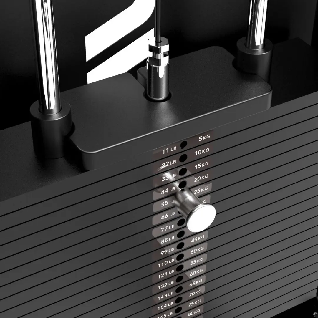Tunturi Platinum Dual Abducter/Adductor Krachtstation - 200kg - Zwart