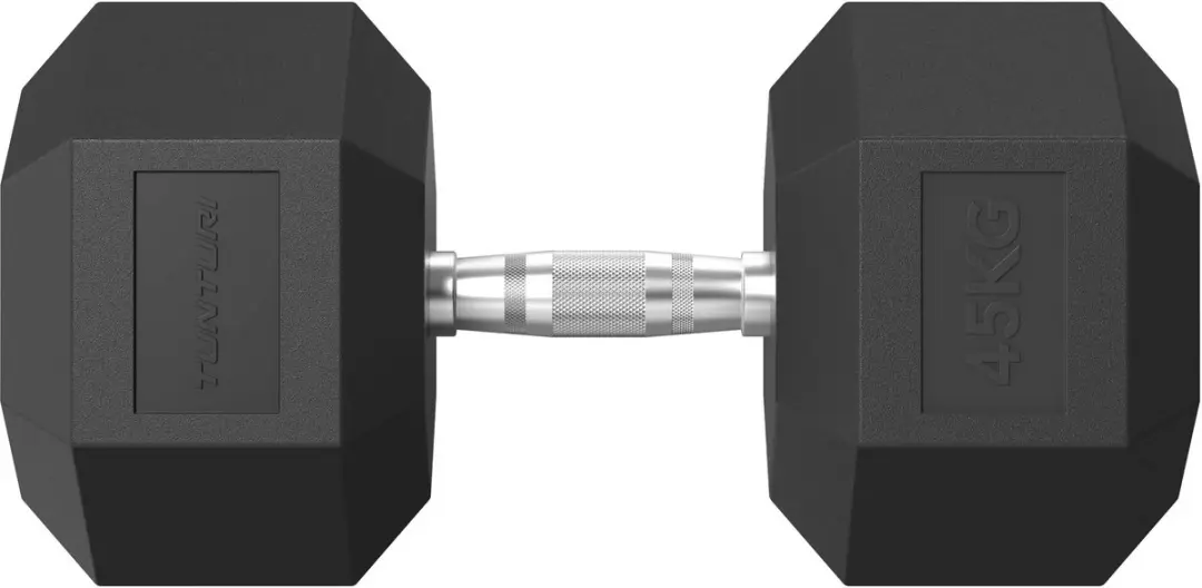 Tunturi Platinum Hexa Dumbbell 45kg - Zwart