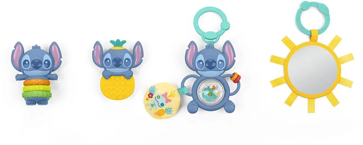Bright Starts Babycadeauset Stitch Multicolor