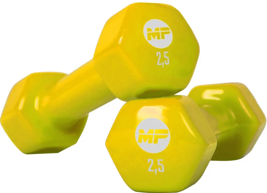 Muscle Power MP920 Vinyl Dumbbells 2x2,5kg