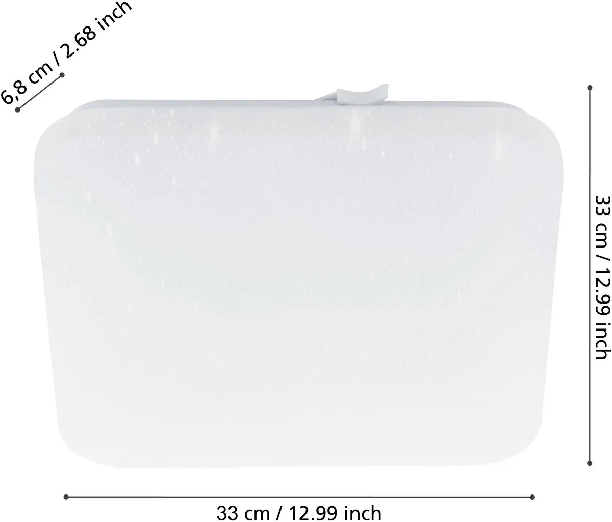 Eglo Frania-s Plafondlamp LED 33cm - Wit - afbeelding 6 van 6
