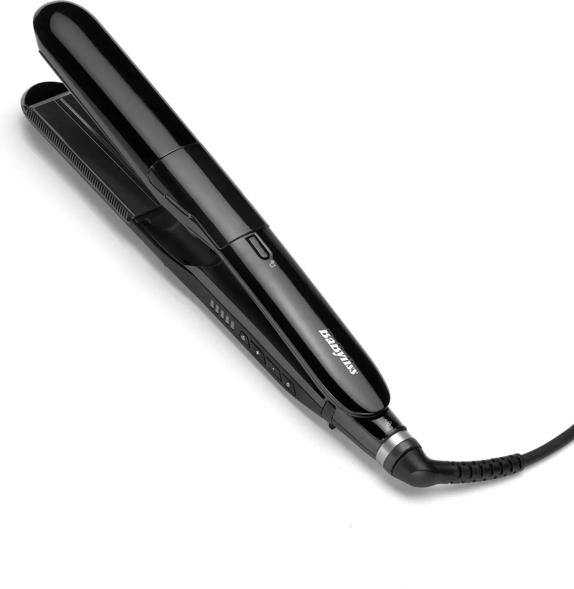 Babyliss Steam Straight ST492E Stoomstijltang - 5 standen tot 230°C - Zwart