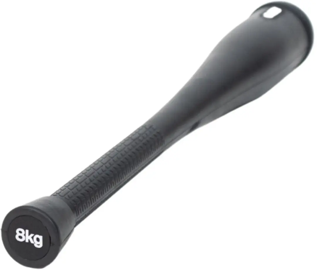 Muscle Power MP4005R Rubber Clubbell 8 kg