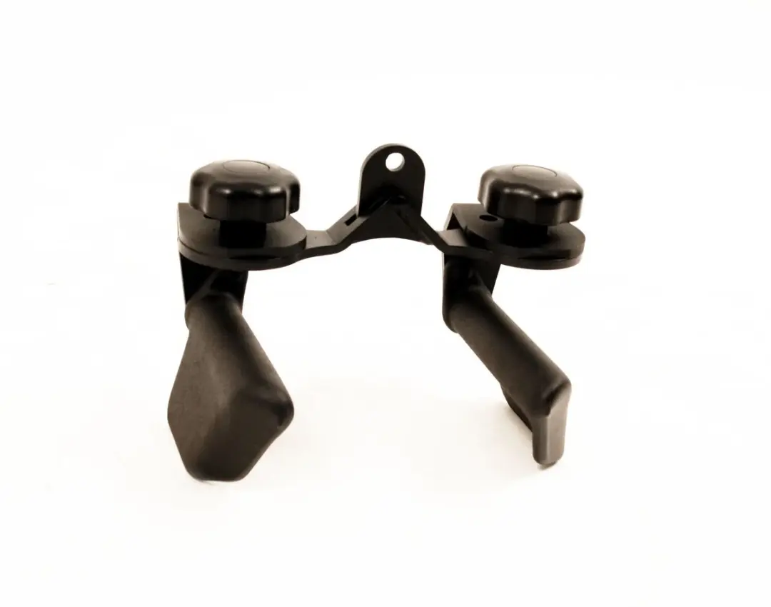 Muscle Power 3N1 Handles 6" - RO-T2 - Zwart