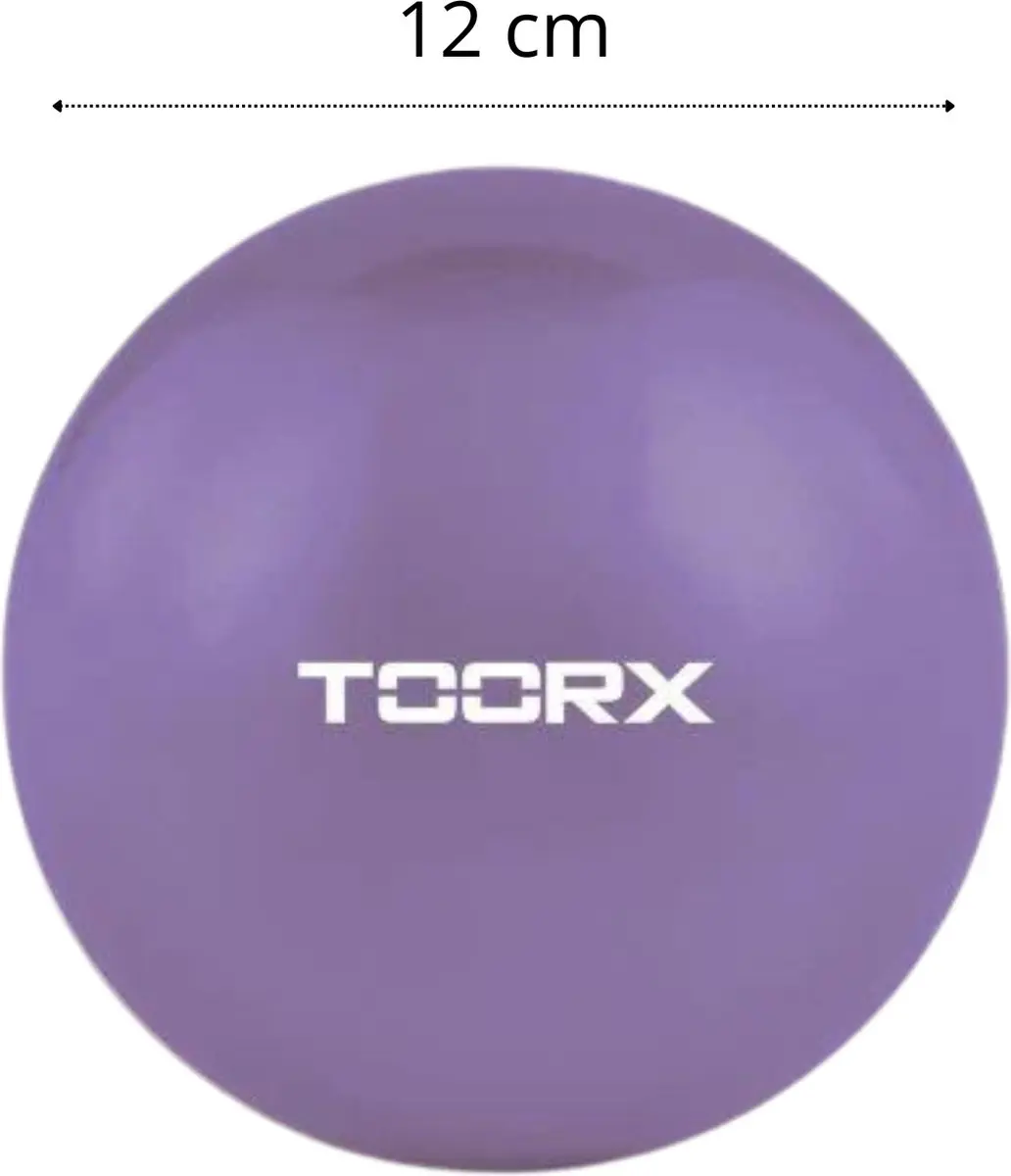 Toorx Fitnessbal 12cm - Paars