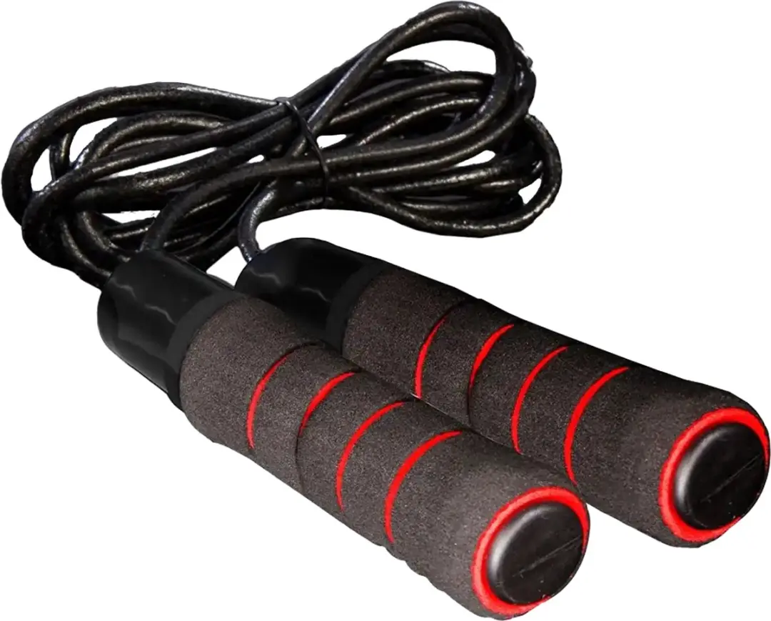 Gymstick Pro Springtouw 275cm - Zwart/Rood